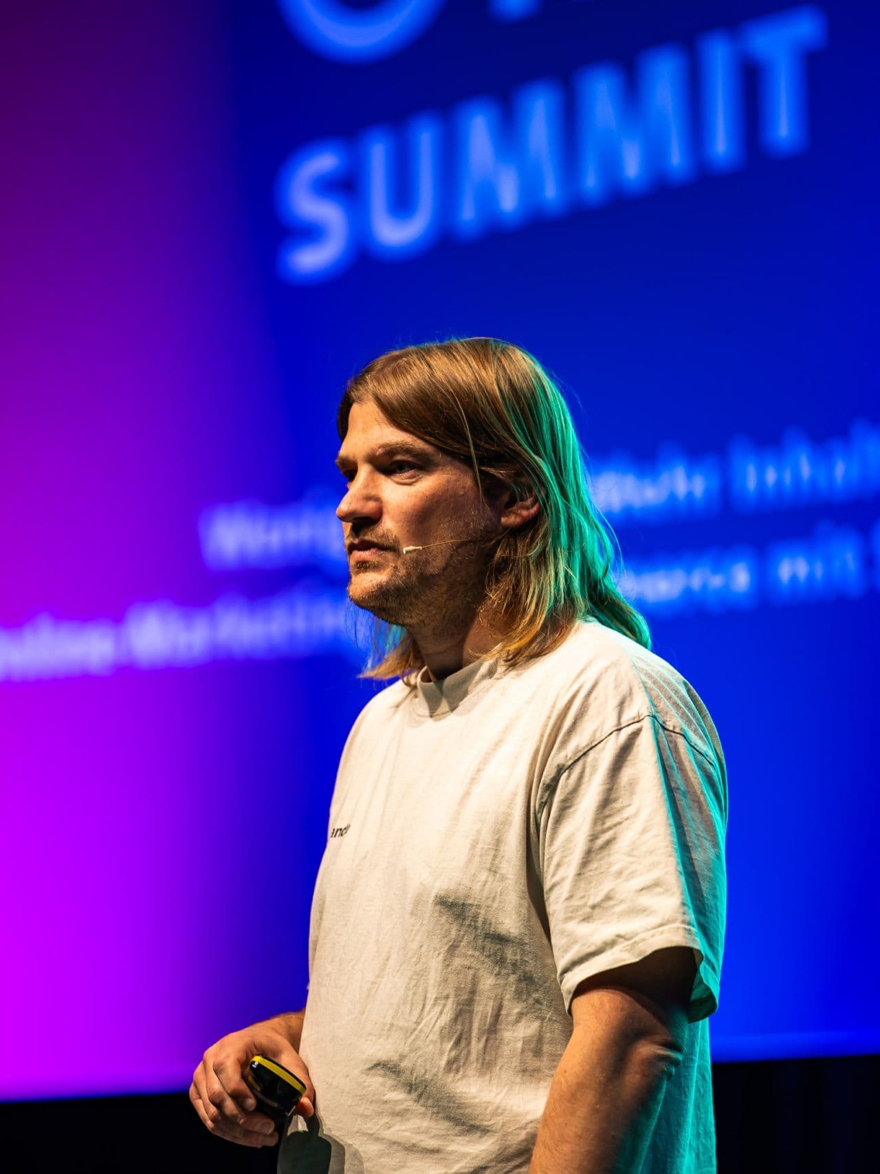 OMT Summit Berlin — Nandu-Speaker auf der Bühne